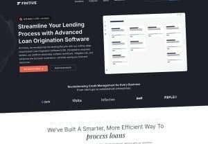 Fintive - loan origination software (los)