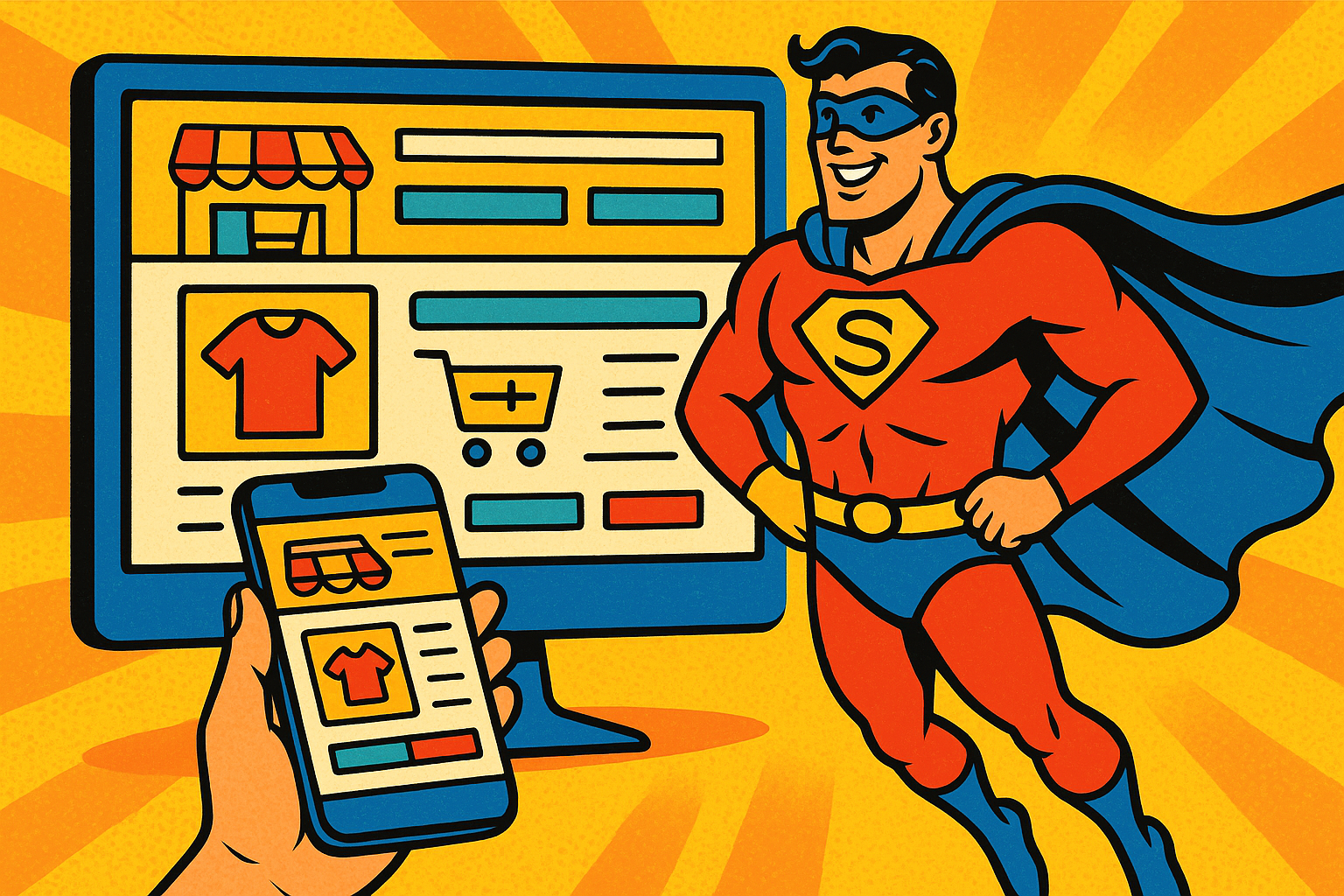 An intuitive and responsive ecommerce website enhances user experience.
